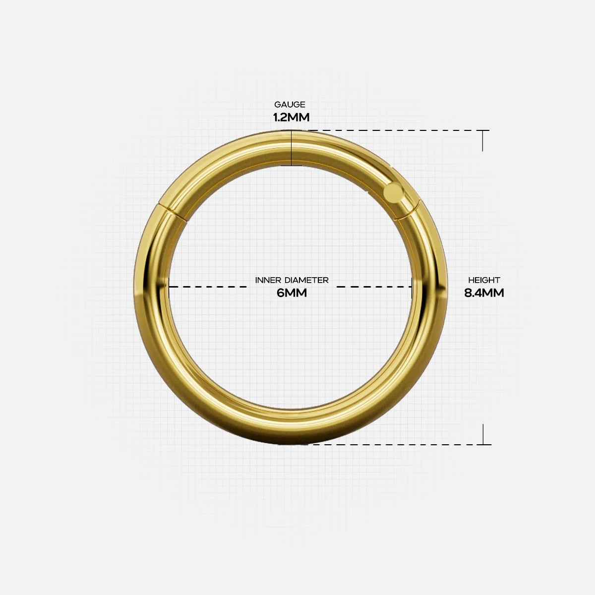 CHROMATIC LOOP RING STACKS (5PCS)